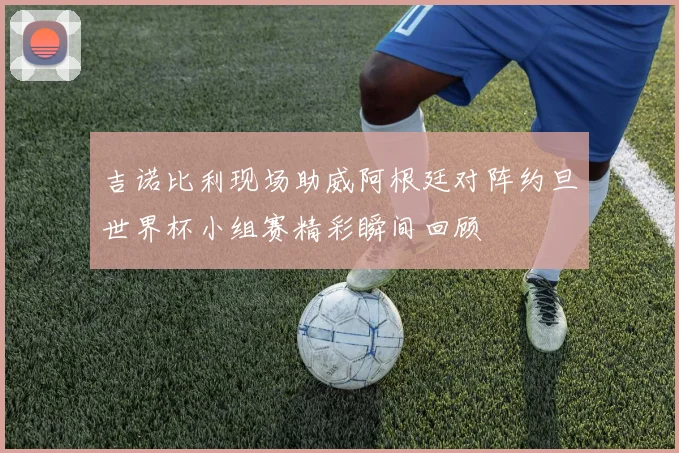 吉诺比利现场助威阿根廷对阵约旦世界杯小组赛精彩瞬间回顾