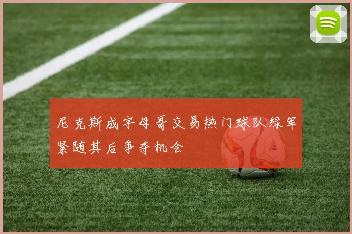 尼克斯成字母哥交易热门球队绿军紧随其后争夺机会